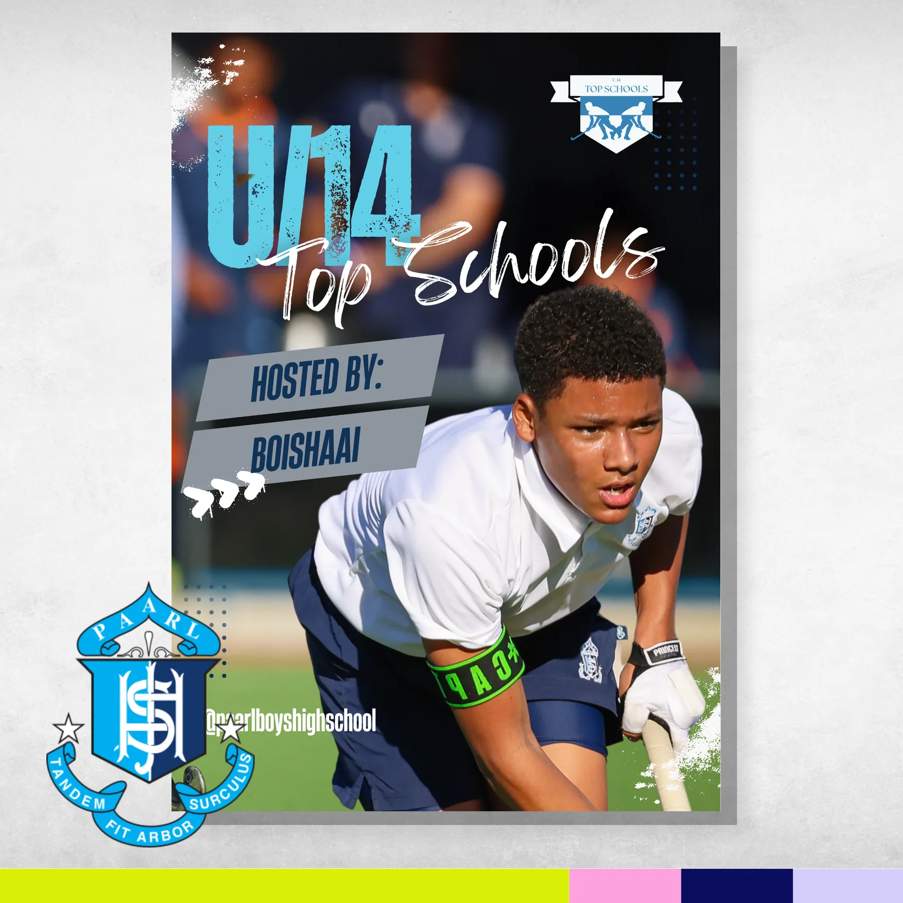 Paarl Boys High Top Schools campaign design